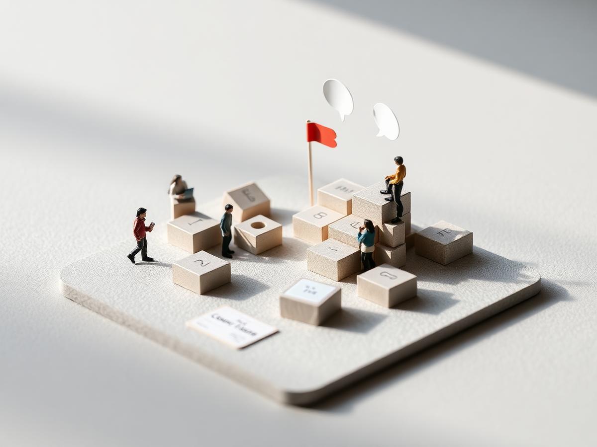 Diorama społeczności Skool — twórcy wokół modułów kursu online